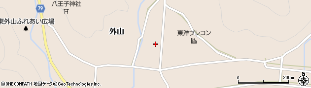 岐阜県本巣市外山1719周辺の地図