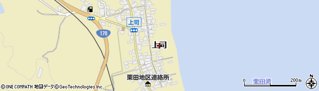 京都府宮津市上司周辺の地図