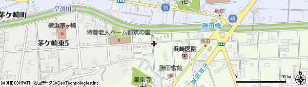 神奈川県横浜市都筑区勝田町1321周辺の地図