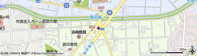 神奈川県横浜市都筑区勝田町1053周辺の地図