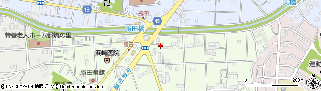 神奈川県横浜市都筑区勝田町739-5周辺の地図