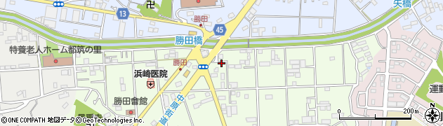 神奈川県横浜市都筑区勝田町739周辺の地図