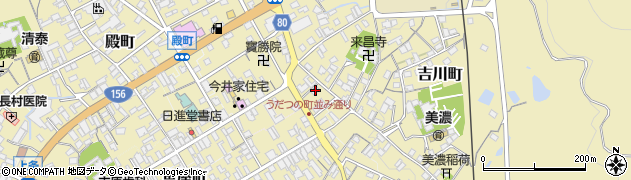 岐阜県美濃市2317-2周辺の地図