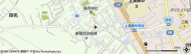 神奈川県相模原市中央区田名7352周辺の地図