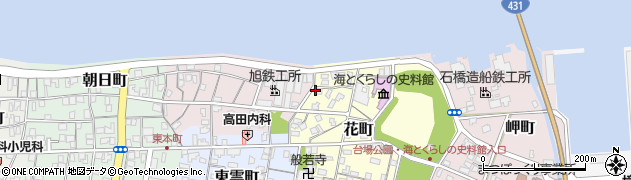 鳥取県境港市花町193周辺の地図