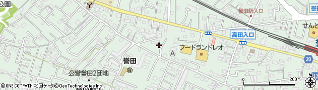 誉田町2丁目第5公園周辺の地図