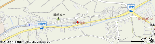 鳥取県鳥取市福部町海士585周辺の地図
