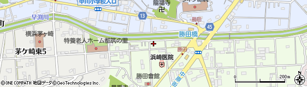 神奈川県横浜市都筑区勝田町1310-1周辺の地図