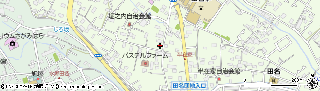神奈川県相模原市中央区田名5005周辺の地図