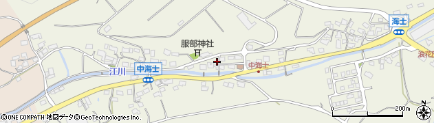 鳥取県鳥取市福部町海士592周辺の地図
