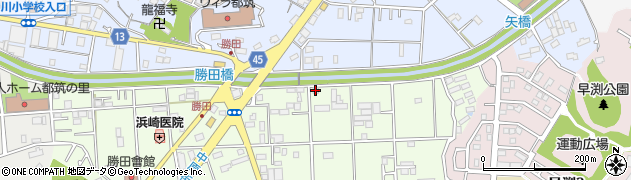 神奈川県横浜市都筑区勝田町729周辺の地図