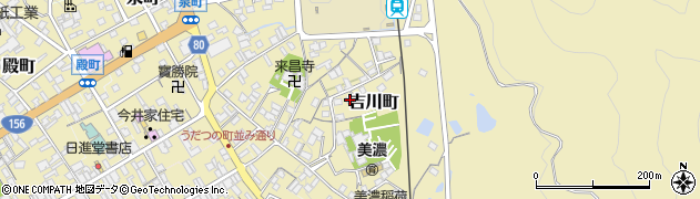 岐阜県美濃市1770周辺の地図