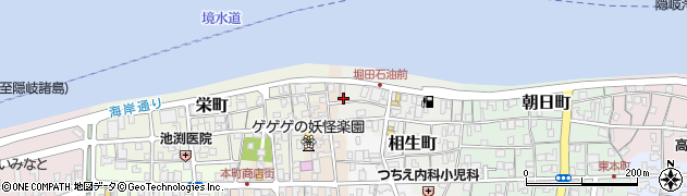 鳥取県境港市相生町34周辺の地図