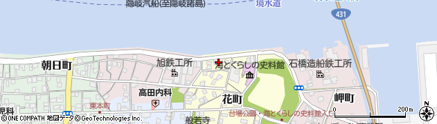 鳥取県境港市花町205周辺の地図