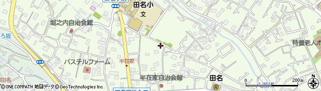 神奈川県相模原市中央区田名5163-1周辺の地図