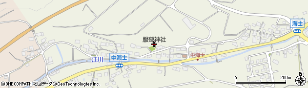 鳥取県鳥取市福部町海士597周辺の地図