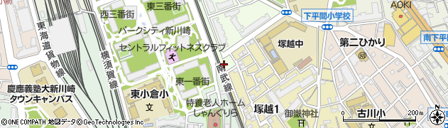 町田堀ふれあい公園周辺の地図