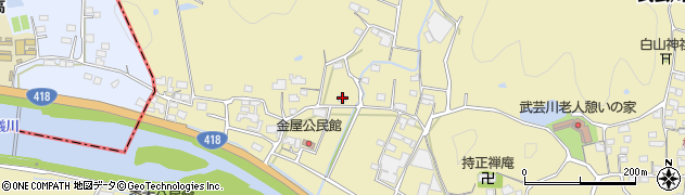 岐阜県関市武芸川町谷口452周辺の地図