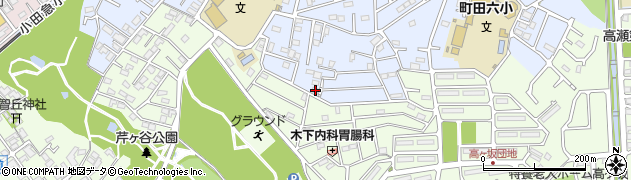 東京都町田市南大谷1302-4周辺の地図