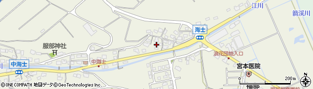 鳥取県鳥取市福部町海士561周辺の地図