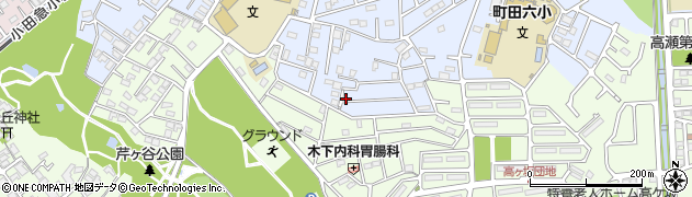 東京都町田市南大谷1302-34周辺の地図