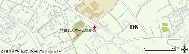 神奈川県相模原市中央区田名6796周辺の地図