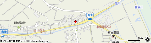 鳥取県鳥取市福部町海士536周辺の地図