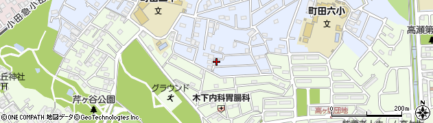 東京都町田市南大谷1302-32周辺の地図