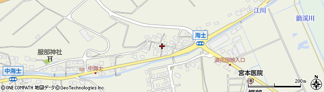 鳥取県鳥取市福部町海士538周辺の地図