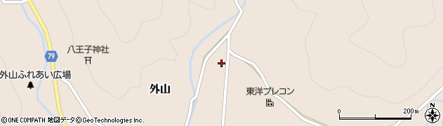岐阜県本巣市外山1703周辺の地図