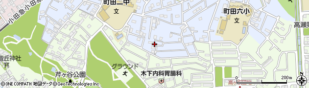 東京都町田市南大谷1302-1周辺の地図