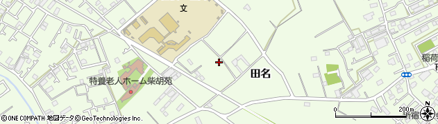 神奈川県相模原市中央区田名6824周辺の地図