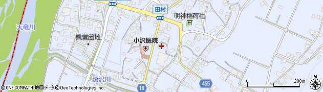 飯田信用金庫豊丘支店周辺の地図