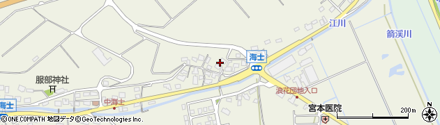 鳥取県鳥取市福部町海士527周辺の地図