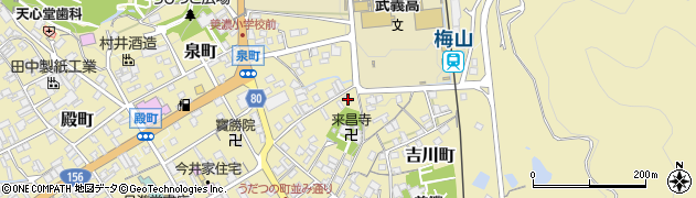 岐阜県美濃市1791周辺の地図