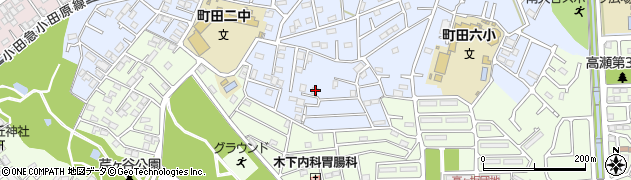 東京都町田市南大谷1302-3周辺の地図