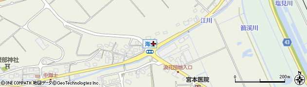 鳥取県鳥取市福部町海士508周辺の地図