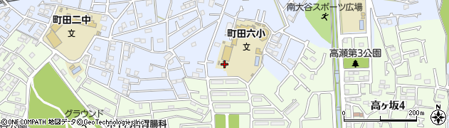 東京都町田市南大谷1275周辺の地図