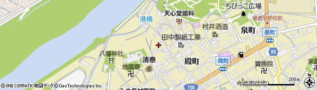 岐阜県美濃市1449周辺の地図