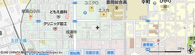株式会社前原　豊岡支店周辺の地図