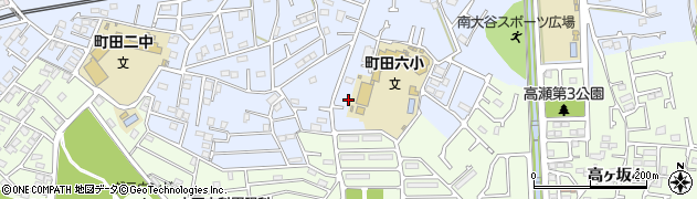 東京都町田市南大谷1280-5周辺の地図
