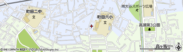 東京都町田市南大谷1280-8周辺の地図