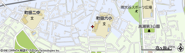 東京都町田市南大谷1280周辺の地図