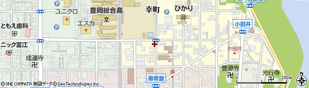 長寿園前周辺の地図