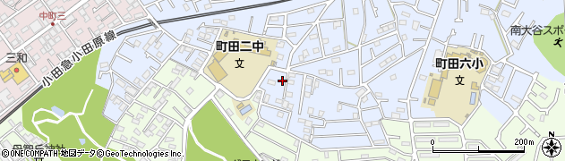 東京都町田市南大谷1312周辺の地図