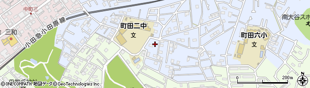 東京都町田市南大谷1312-24周辺の地図