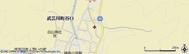 岐阜県関市武芸川町谷口1507周辺の地図
