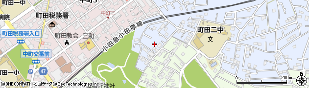 東京都町田市南大谷1442周辺の地図