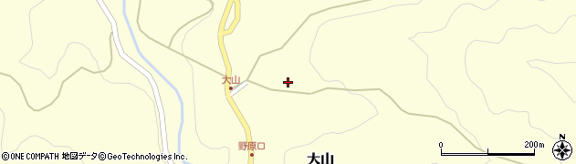 京都府舞鶴市大山307周辺の地図