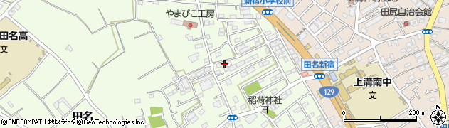 神奈川県相模原市中央区田名7167-3周辺の地図